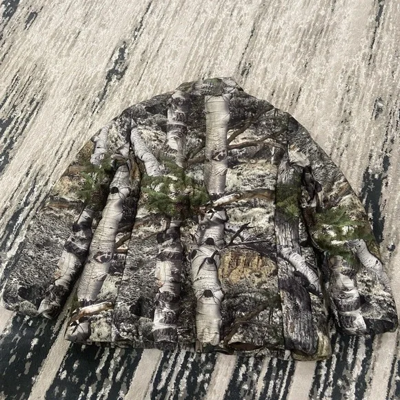 Mossy Oak Jacket 2XL Girls Camo Camouflage Hunting‎ Hunt Outdoors Mountain Coat - Picture 3 of 7